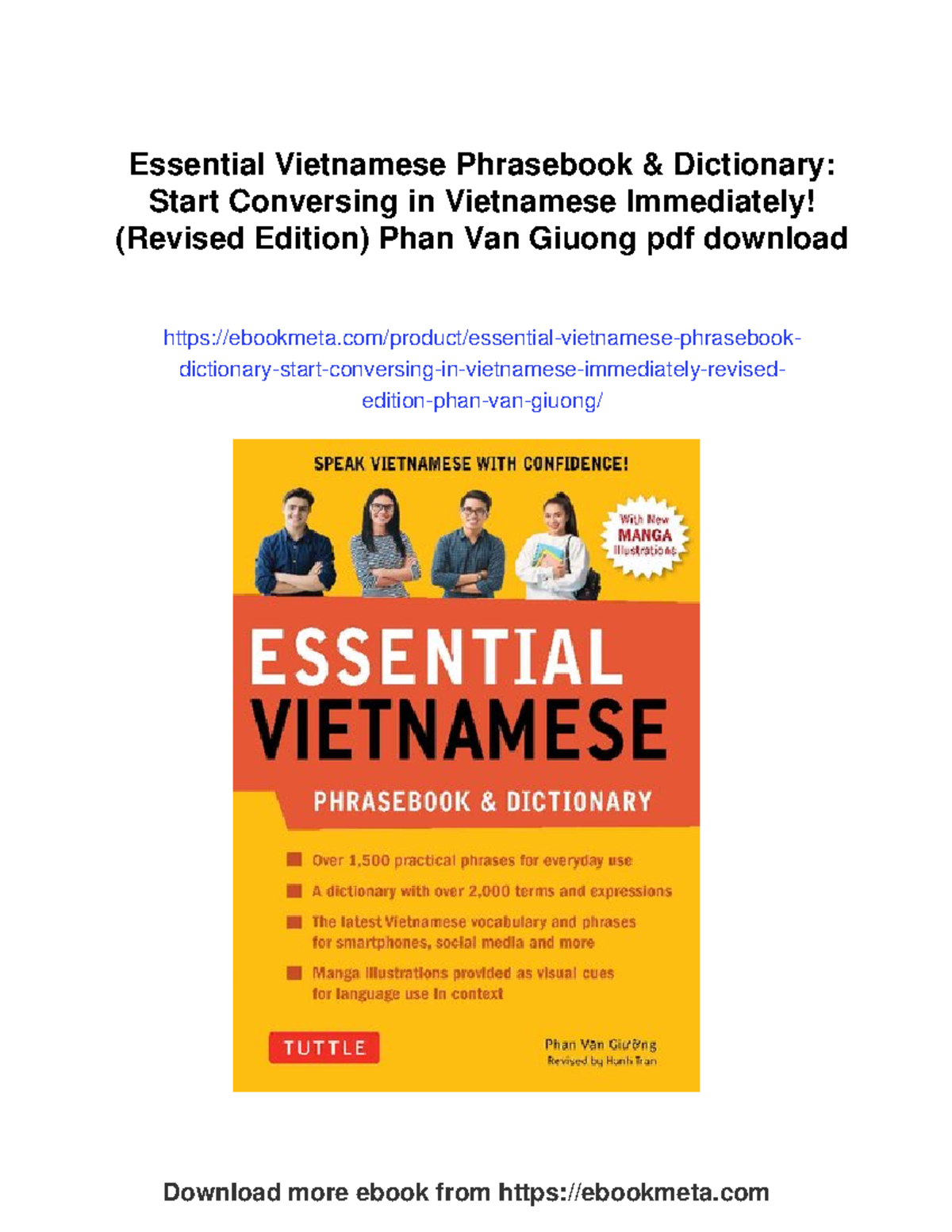 Essential Vietnamese Phrasebook: Your Guide to Conversing in Vietnamese ...