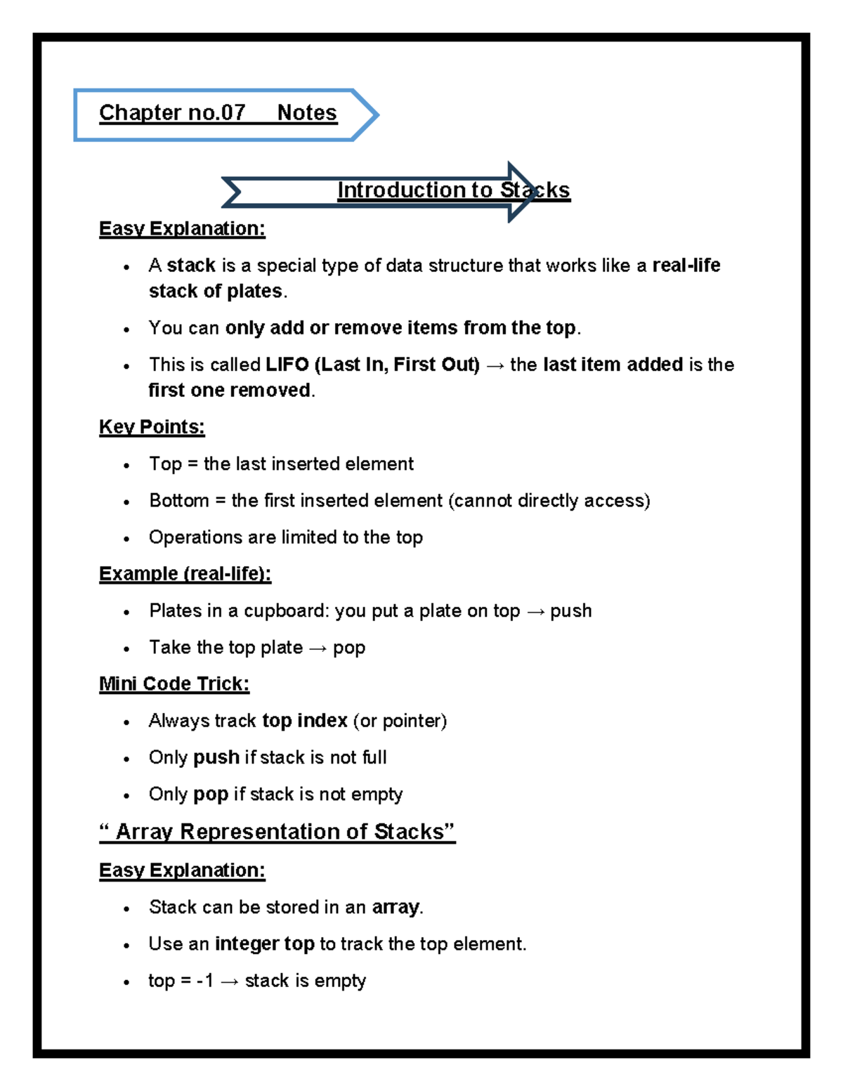 DOC-20260325-WA0034 - Chapter 07 Notes: Introduction to Stacks ...