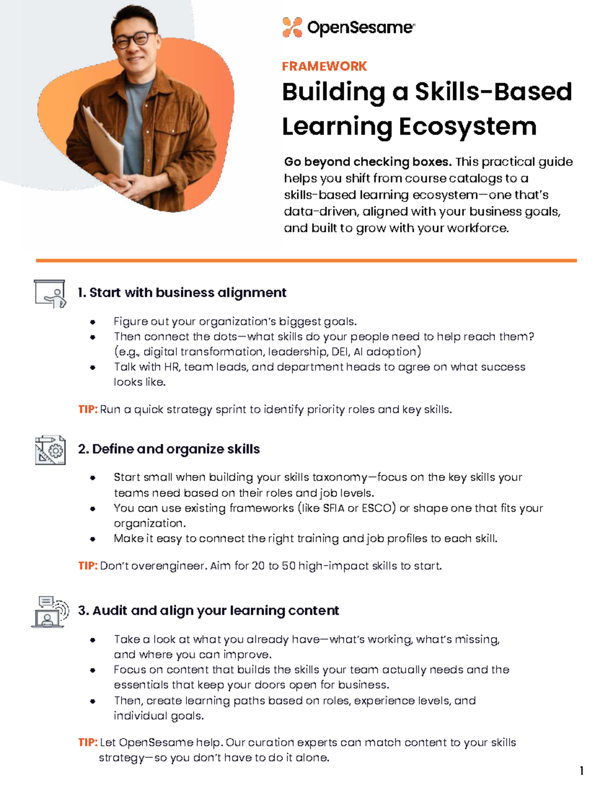Framework: Building a Skills-Based Learning Ecosystem Guide - Studocu