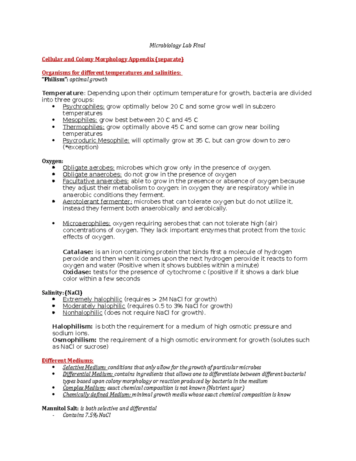 Chapter 15 Host defense 2 specific diseases - MCB 2000 - C S Chapter ...