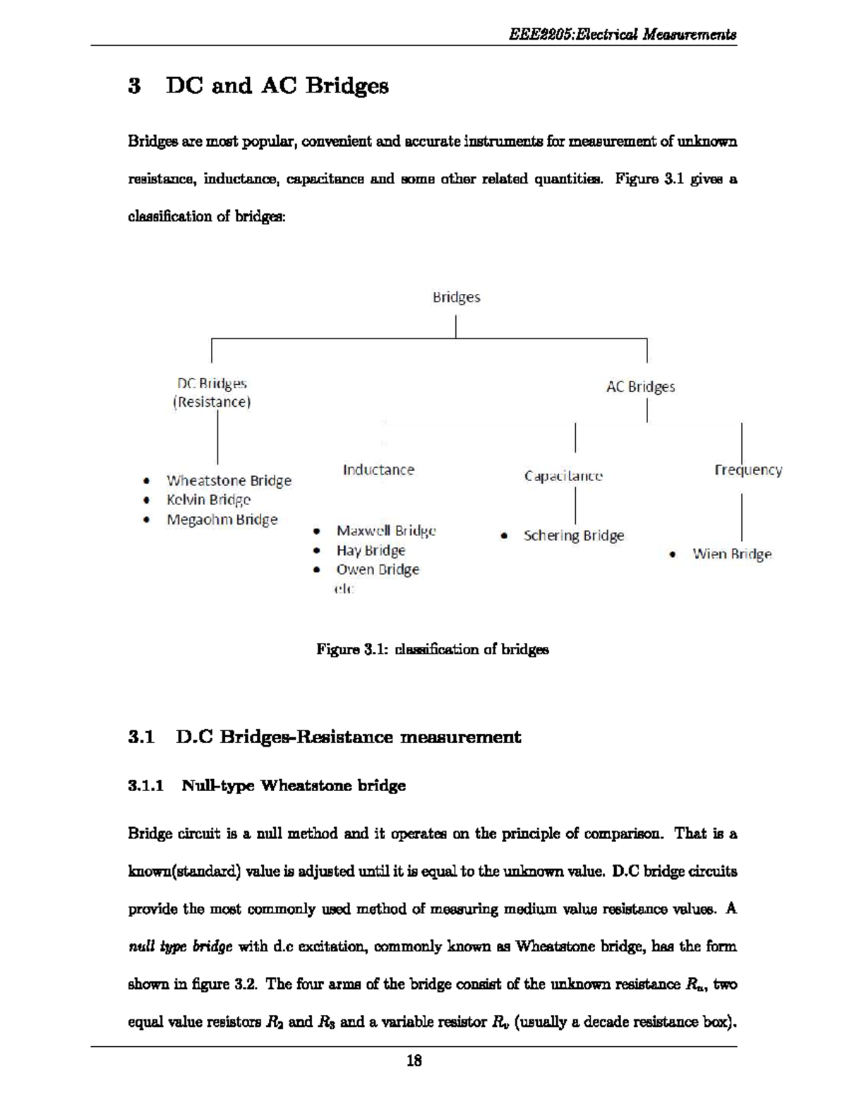 EEE2205: Overview of DC Bridge Circuits and Their Applications - Studocu