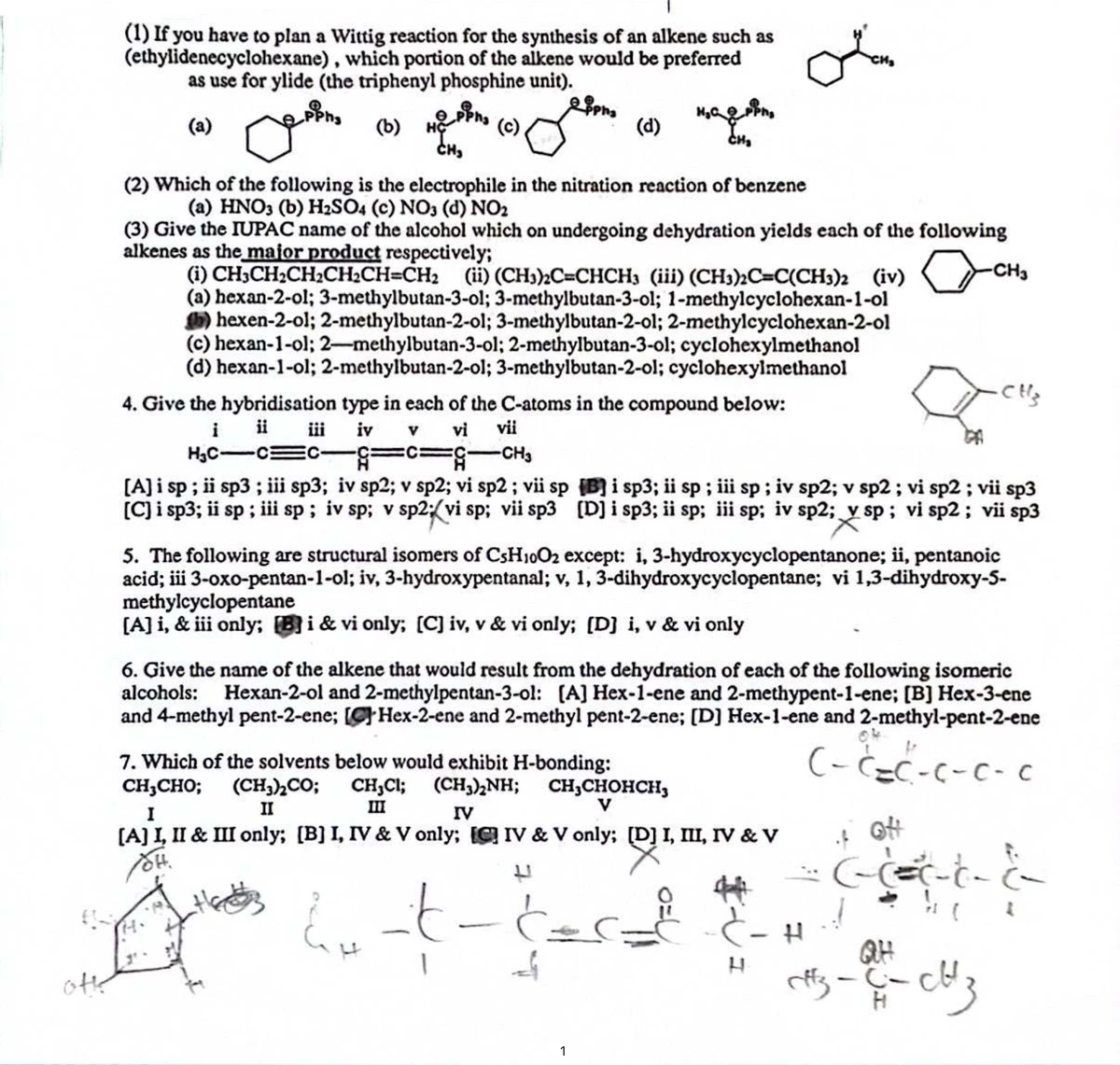 CHM408 Organic Reactions: Key Concepts and Mechanisms - Studocu