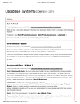 COMP3311 - UNSW Sydney - Database Systems - Studocu