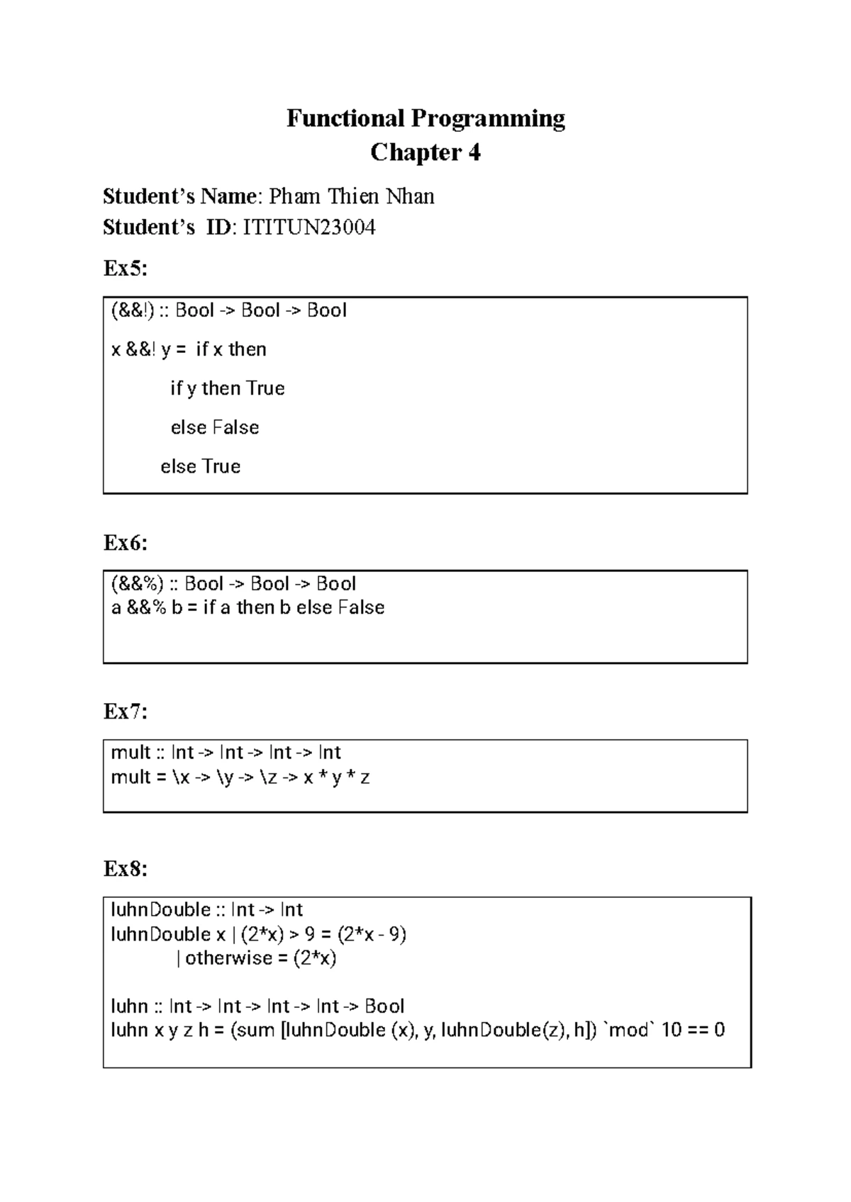 Lab3 Function - C Lab - C/C++ Programming Course ID: IT116IU Lab 3 ...