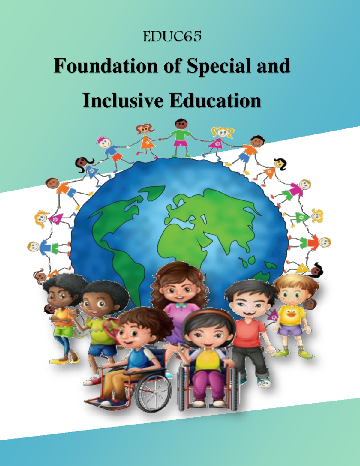 EDUC65 UNIT 1 - Foundations of Special & Inclusive Education - Studocu