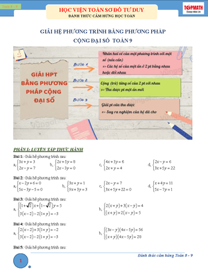 [Solved] Vit bi tiu lun tm hiu v php quy np trong dy hc mn ton tiu hc ...