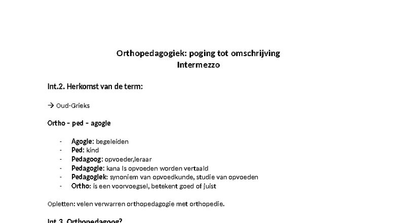 orthopedagogiek-definitie-en-interventies-intermezzo-1-ortho-studocu