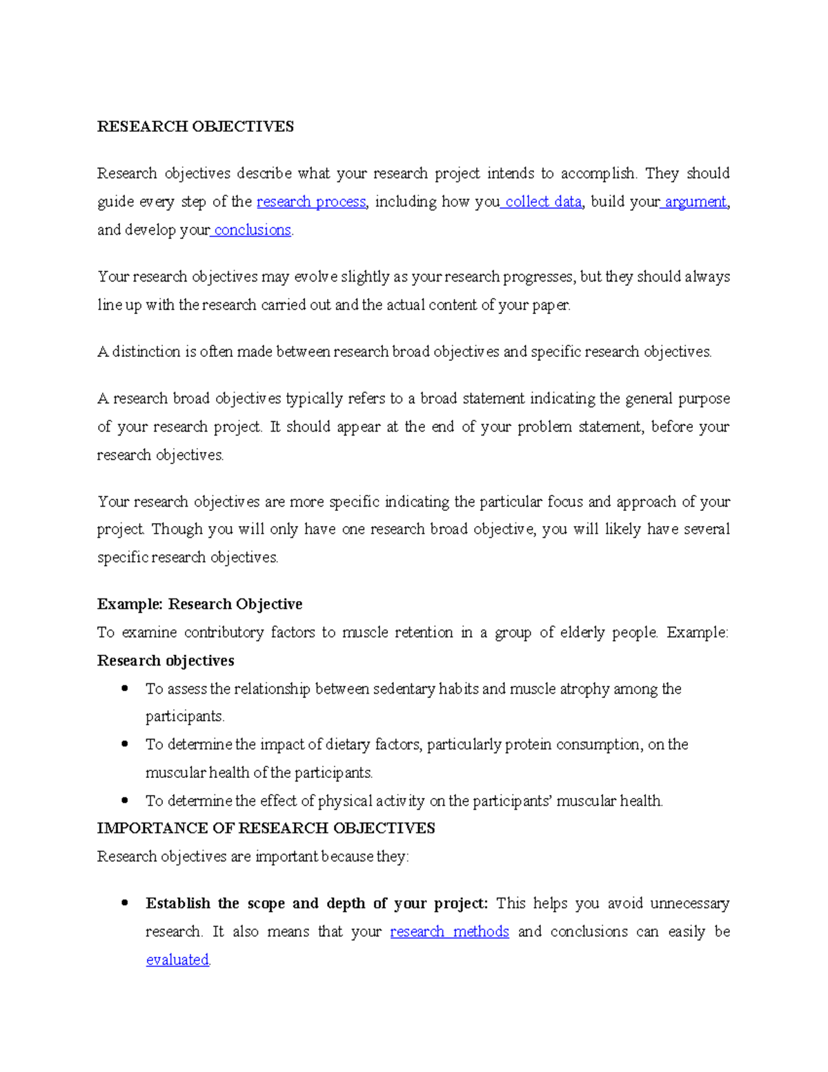 Research Objectives in Ggagab: Importance and Guidelines for Writing ...