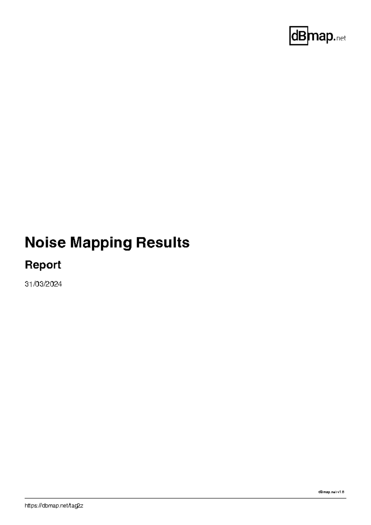 Noise Mapping Report: Background Noise Analysis (ISO 9613-2) - Studeersnel