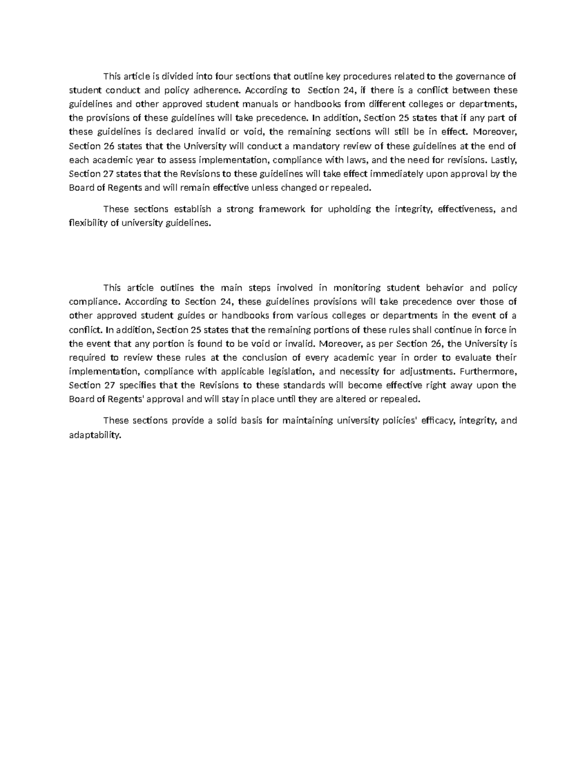 Group Activity Part of Mine - This article is divided into four ...