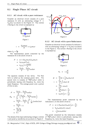 BEE Module 1 - Lecture notes 1 - BASIC ELECTRICAL ENGINEERING : MODULE ...