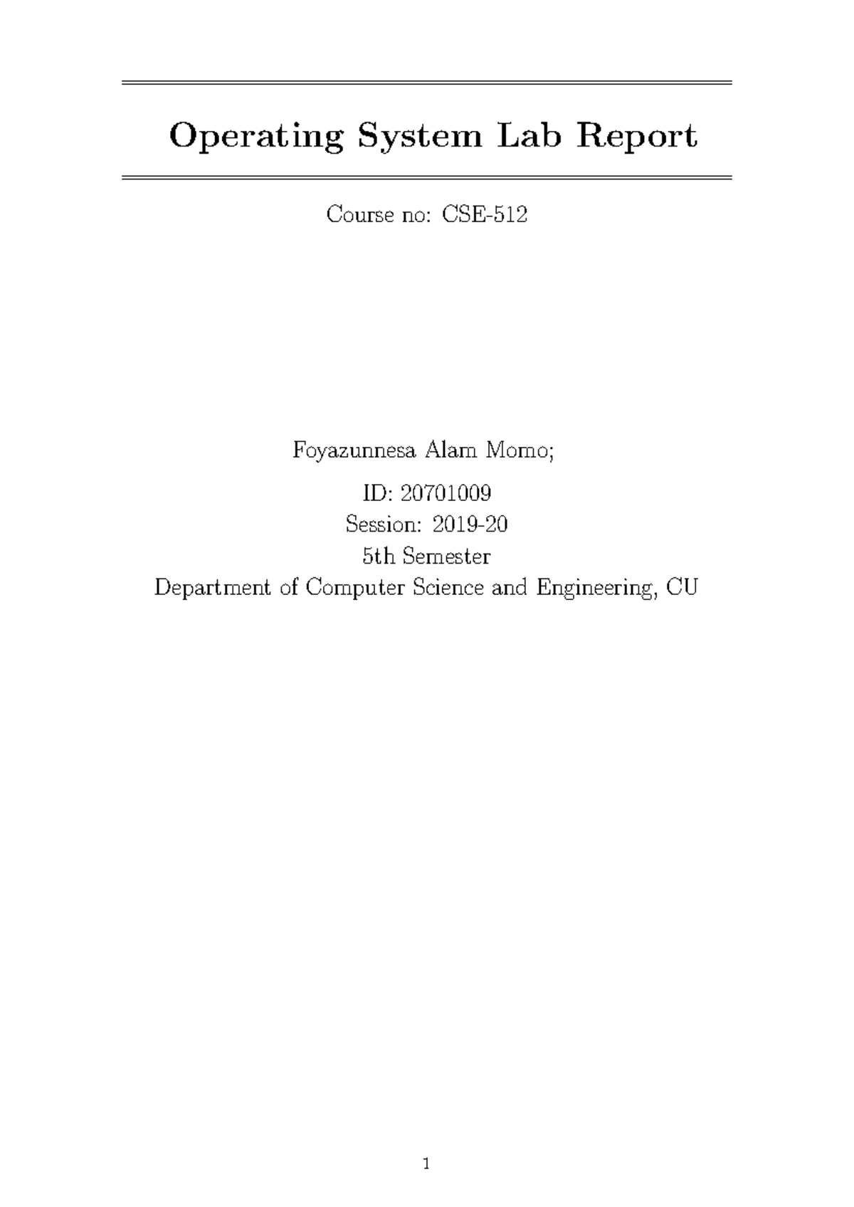 CSE- OS Lab Report: Essential Linux Commands and File Permissions - Studocu