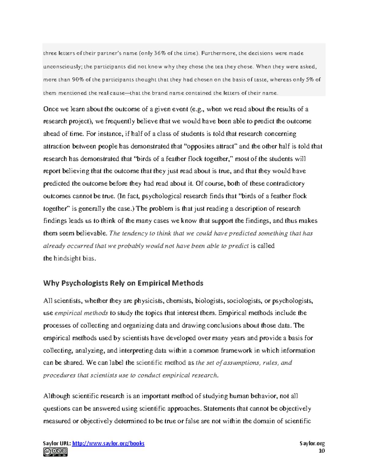 MIT9 00SCF11 Text-4 - Hindsight Bias & Empirical Methods in Psychology ...