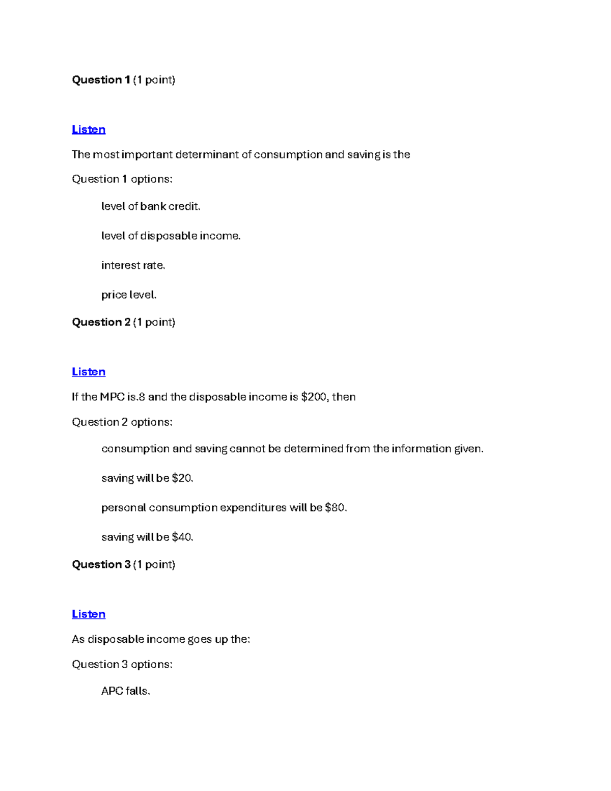 ECON 101 Final Exam Review: Key Concepts and Questions - Studocu