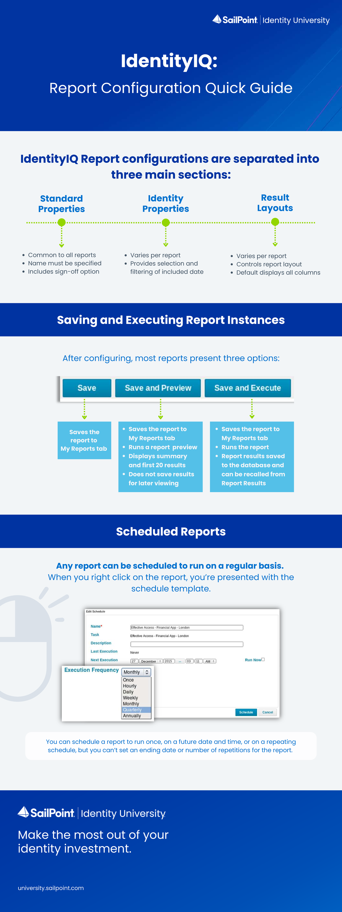 IdentityIQ: Reporting Configurations Quick Guide - Studocu