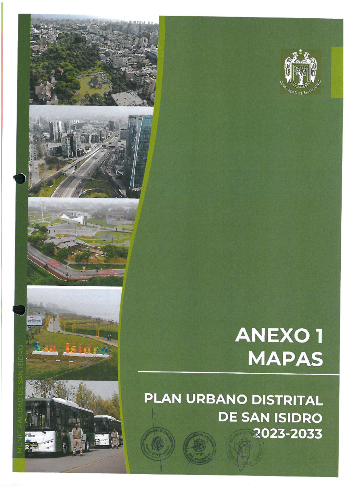 PUD 2023-2033: Mapas del Plan Urbano Distrital de San Isidro - Studocu