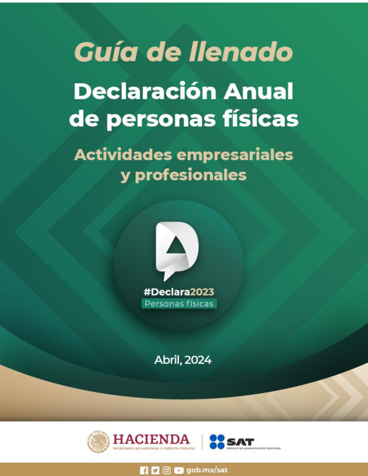 Guía de Llenado para la Declaración Anual de Personas Físicas - Studocu