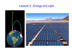 Lecture 5: Understanding Special Relativity Concepts and Implications ...