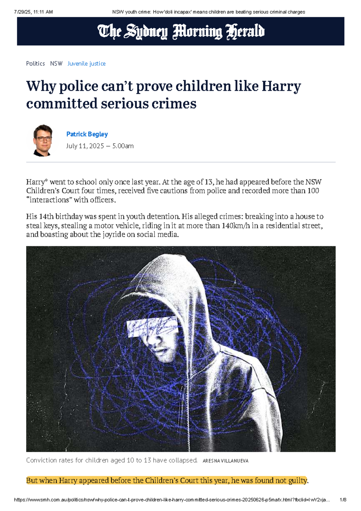 NSW Youth Crime: Understanding 'Doli Incapax' and Its Impact on ...
