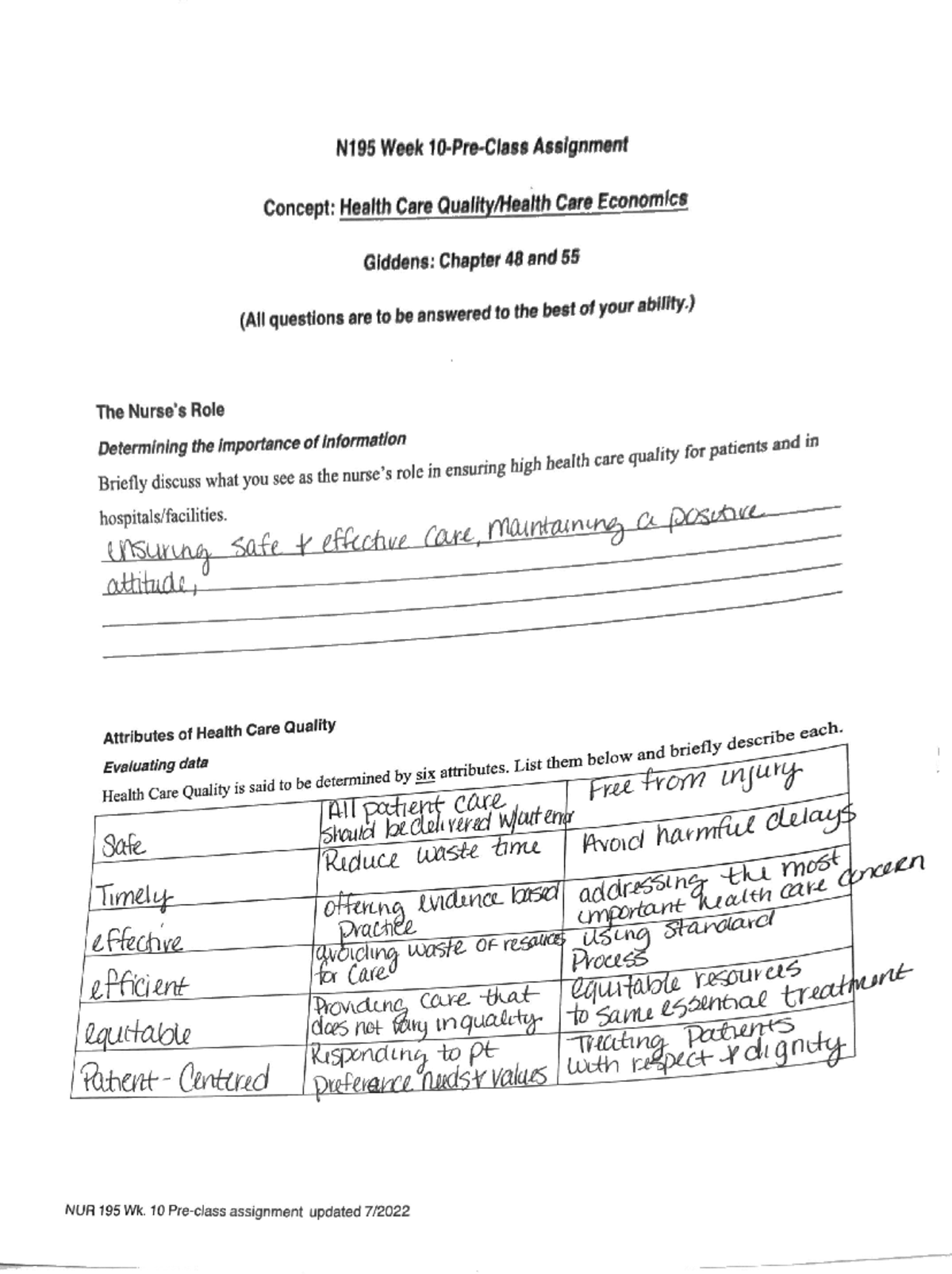 Week 10 Overview - 195 Course Notes - Studocu