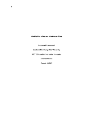 Module 5 Part 1 - paper for model 5 Regarding risk management - Risk ...