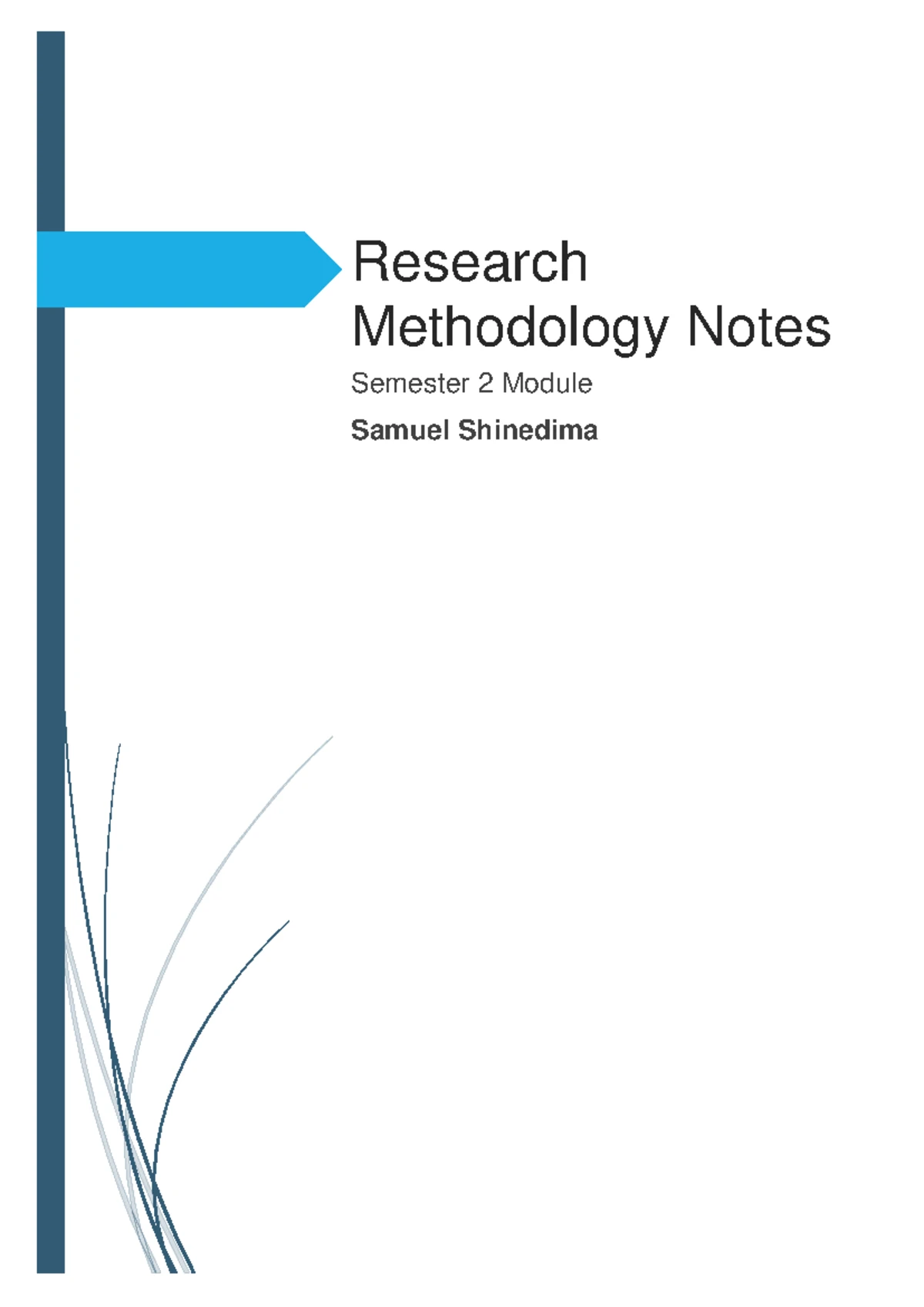 ARP Research Proposal Writing Guidelines - School of Accounting - Studocu