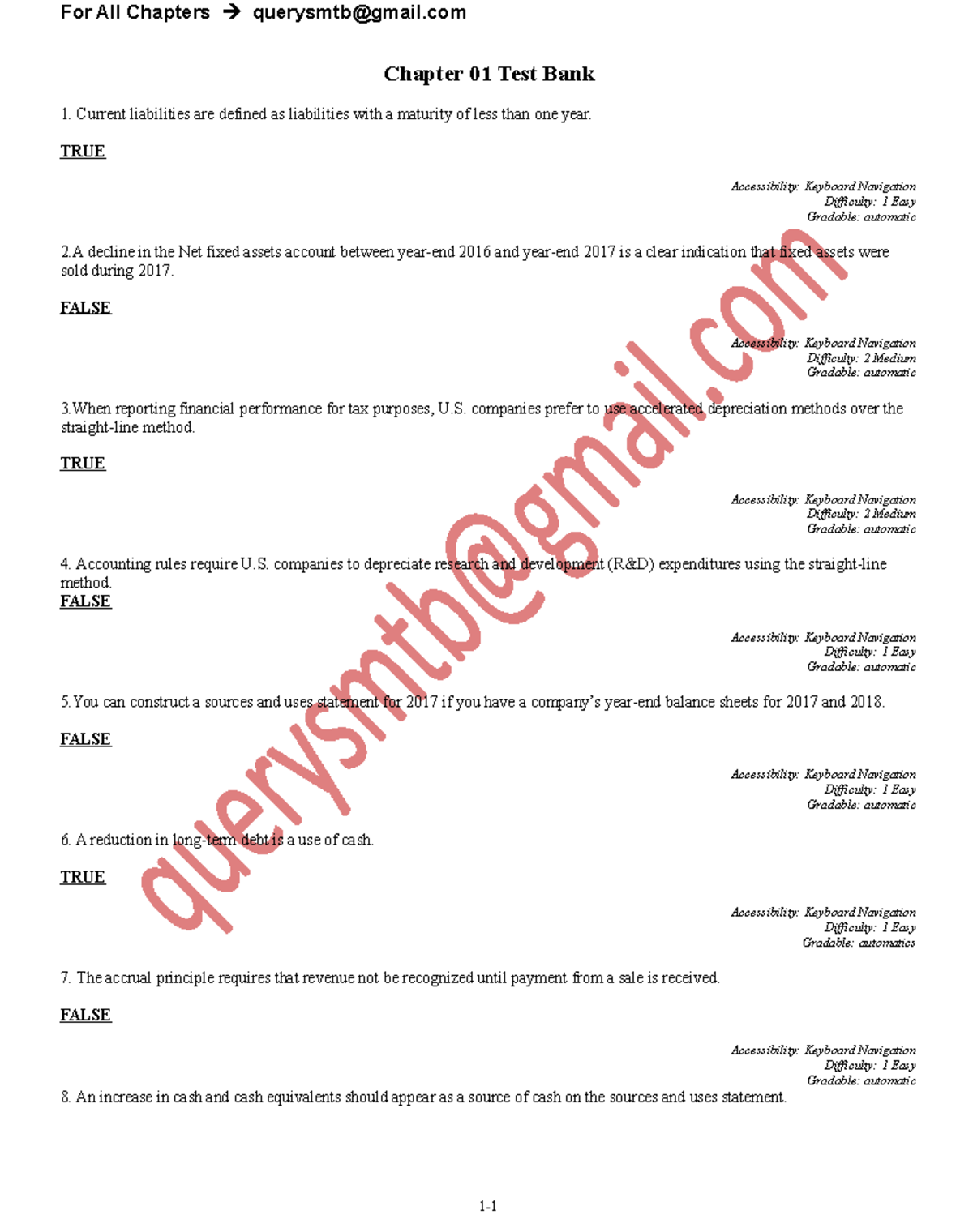 Test Bank Solutions for Financial Management 13th Ed. (Ch 01) - Studocu