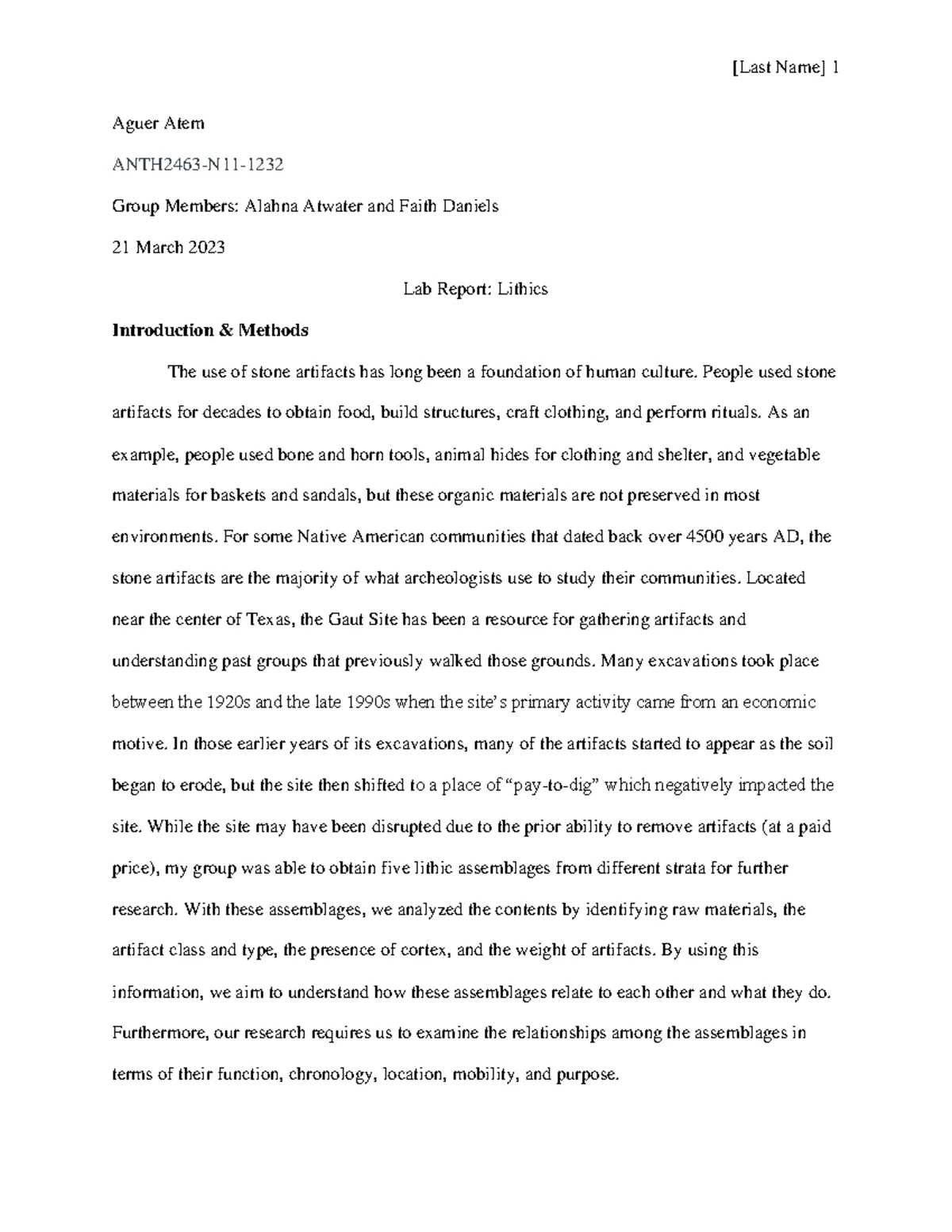 ANTH Lecture Notes: Geoarchaeology Insights (Feb 16, 2023) - Studocu