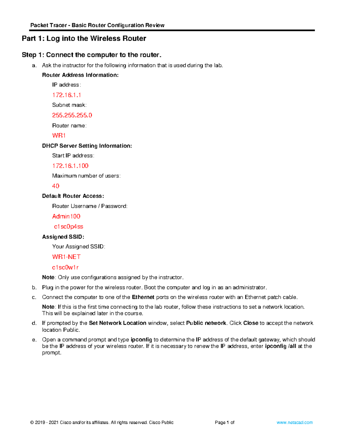 Đặng Nam Bình-SE171569-Lab 5: Configuring Wireless Router and DHCP ...