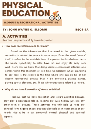Physical Education 3-Module-1 - MODULE IN PE 3 Fundamentals of Games ...