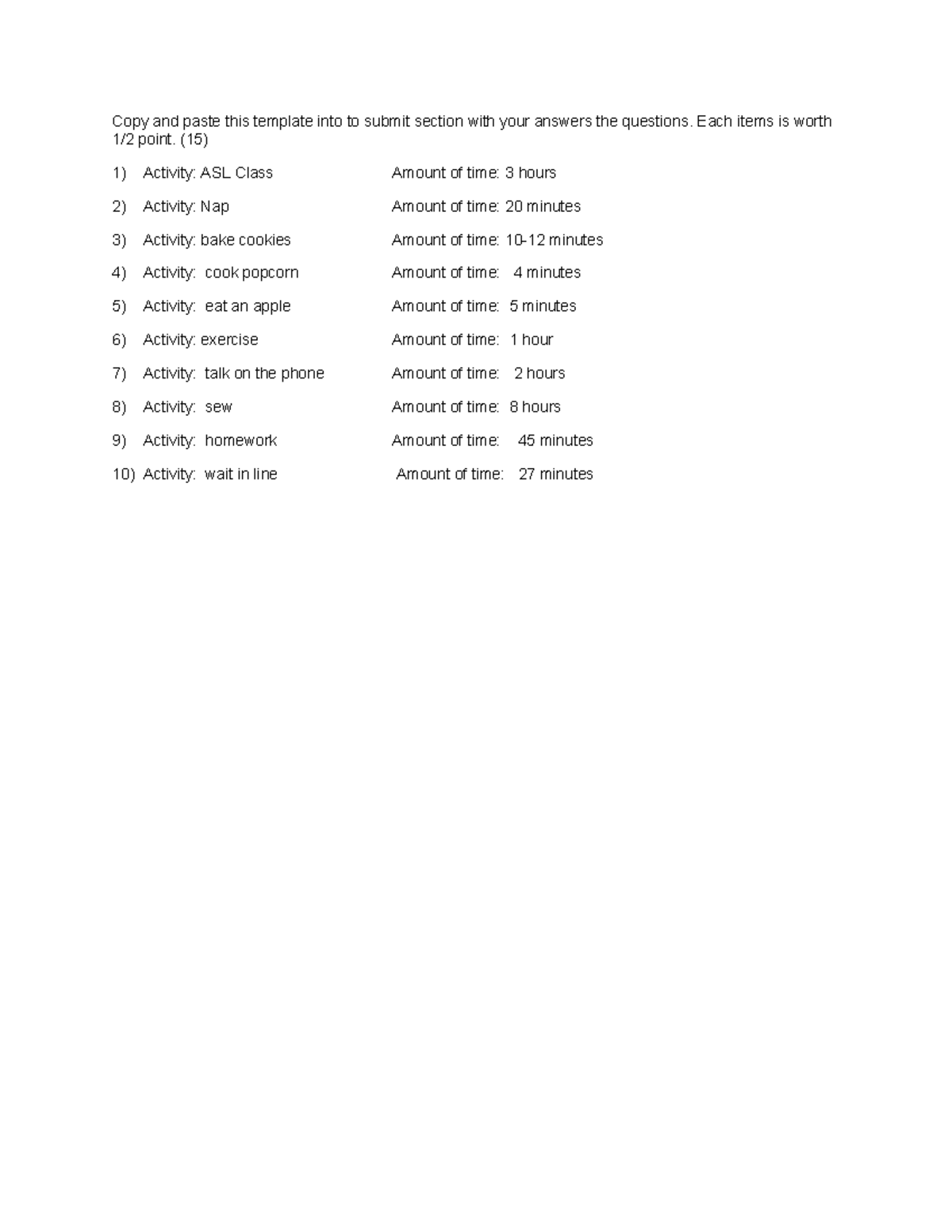 Minidialogues 1-10 - asl amerian sign language - Copy and paste this ...
