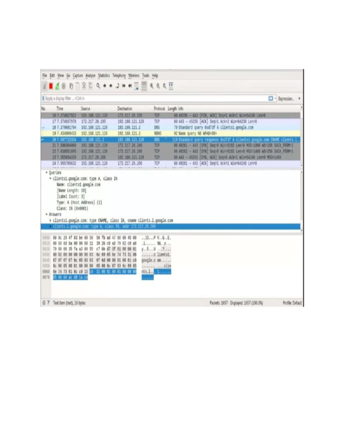 Network Analysis and Packet Capture Notes for CS101 - Studocu