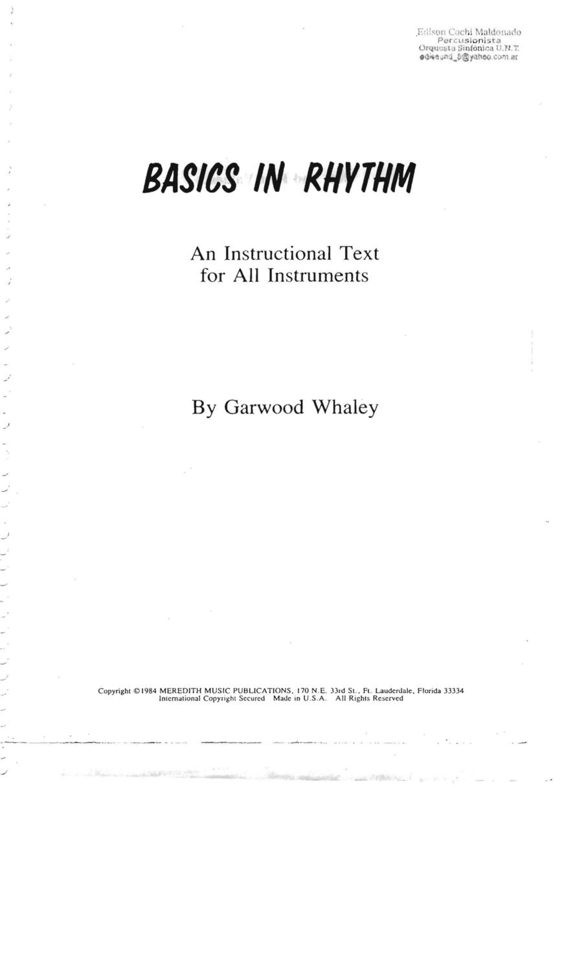 Pdfcoffee Time And Rhythm Work Book E Li On Ct Lch I Maldol1d 0