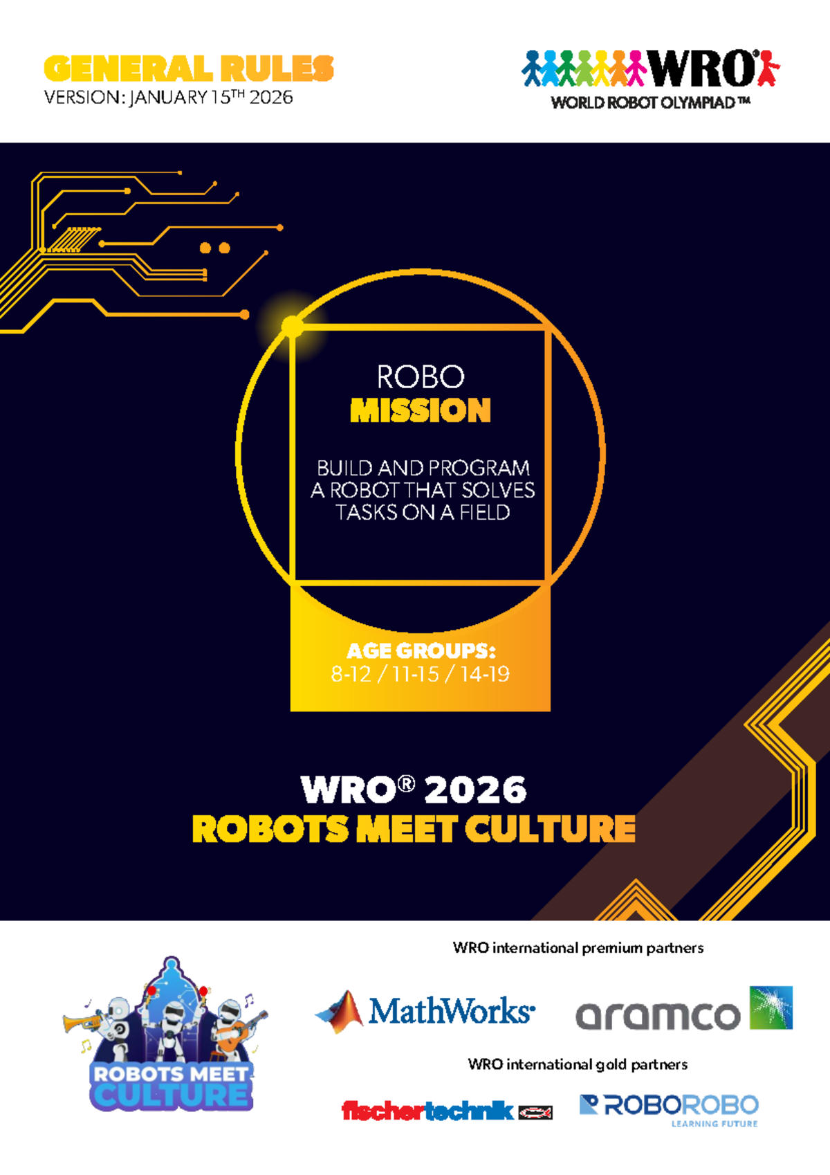 WRO 2026 RoboMission General Rules and Guidelines - Studocu