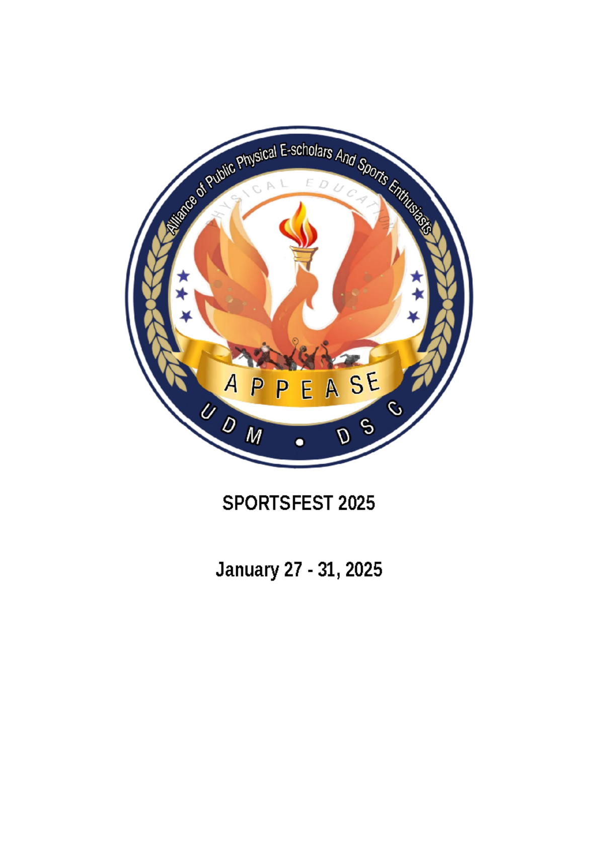 Sportsfest 2025 Official Guidelines and Ground Rules - Studocu