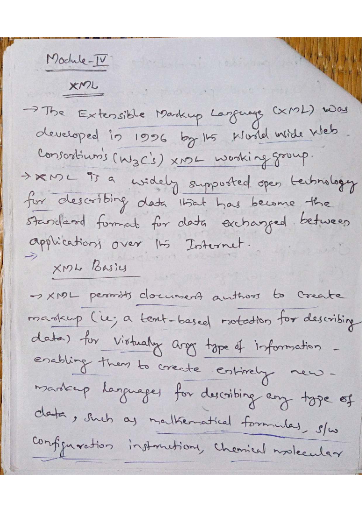 XML Basics: Understanding the Extensible Markup Language (XML) - Studocu