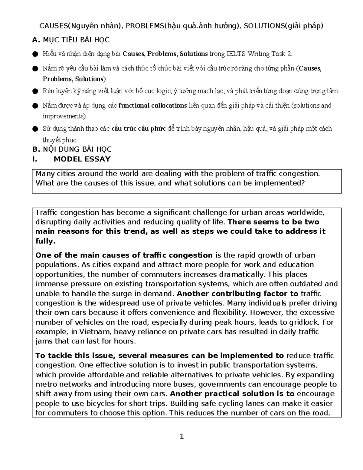 Causes, Problems, Solutions in IELTS Writing Task 2: A Comprehensive ...