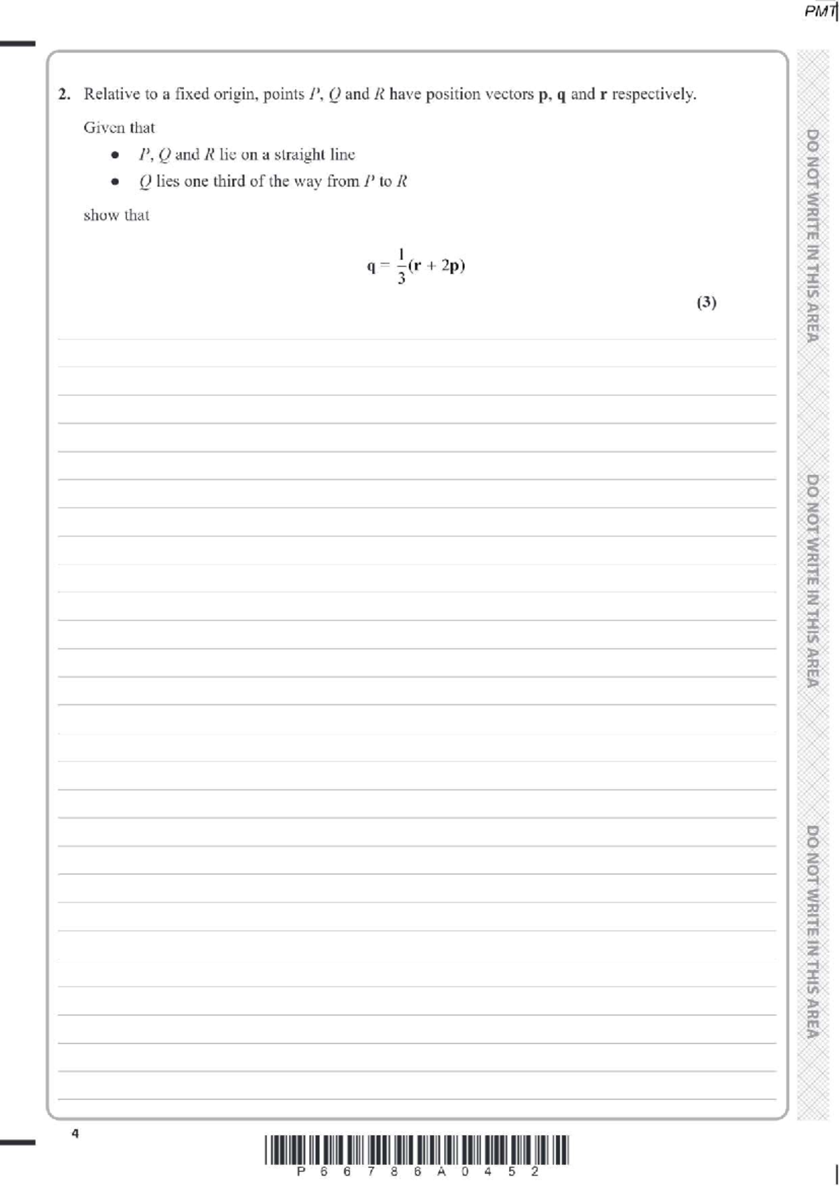 PMT 2. Past Paper Practice Questions and Solutions - Studocu