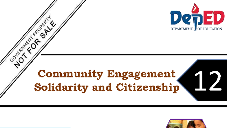 Community Engagement: Solidarity & Citizenship 12 - Module 5 Insights ...