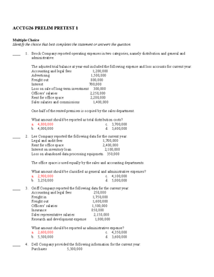 Toaz - Practical Accounting chapter 15 - Problem 15-1 (AICPA Adapted ...