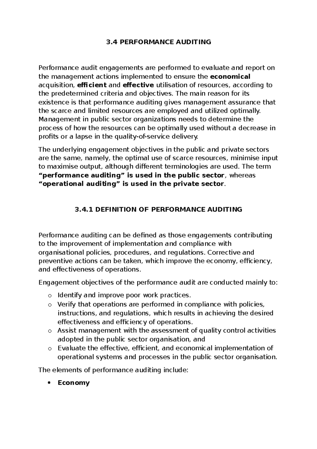 Performance Auditing Notes: Evaluating Resource Utilization and ...