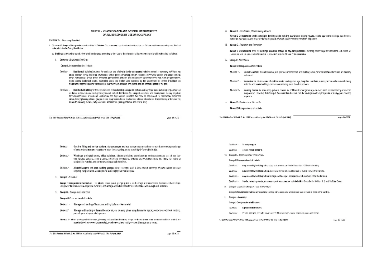 Revised Rules on Light and Ventilation Compliance - RULE 8 NBC - Studocu
