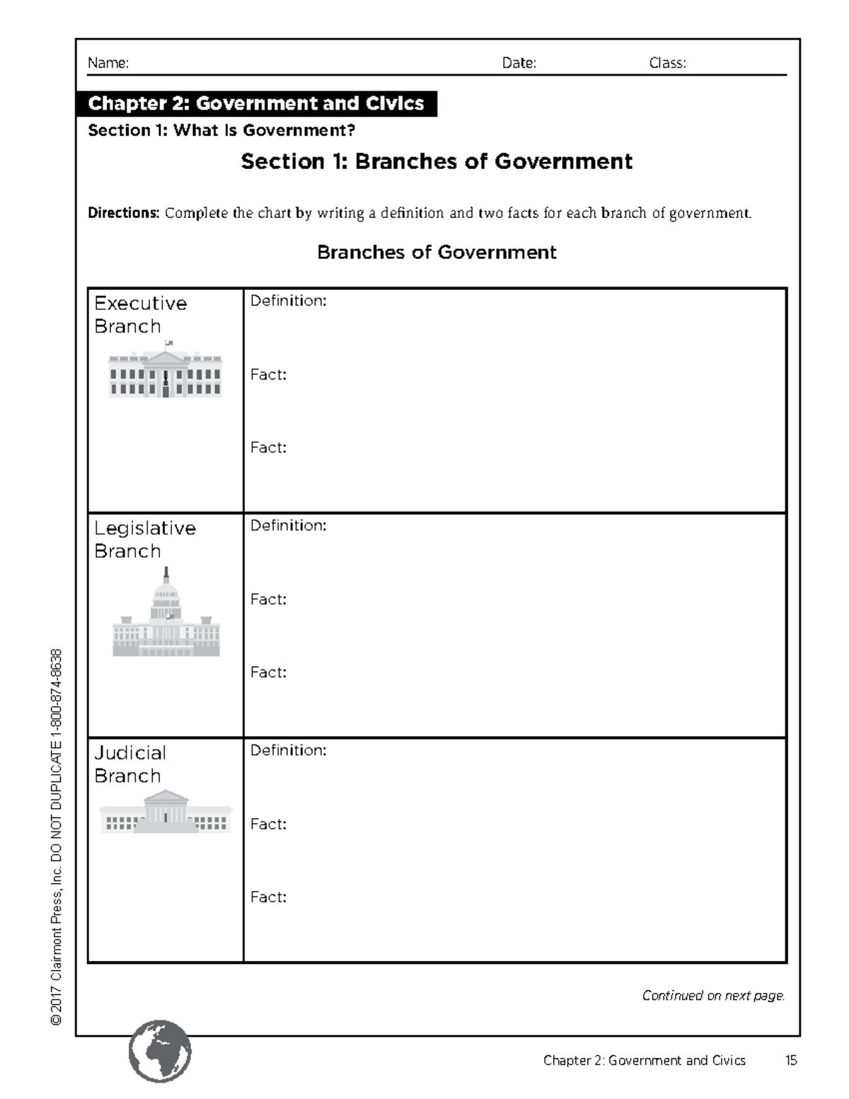 Ch2: Government and civics - Section 1: What is government? - Studocu
