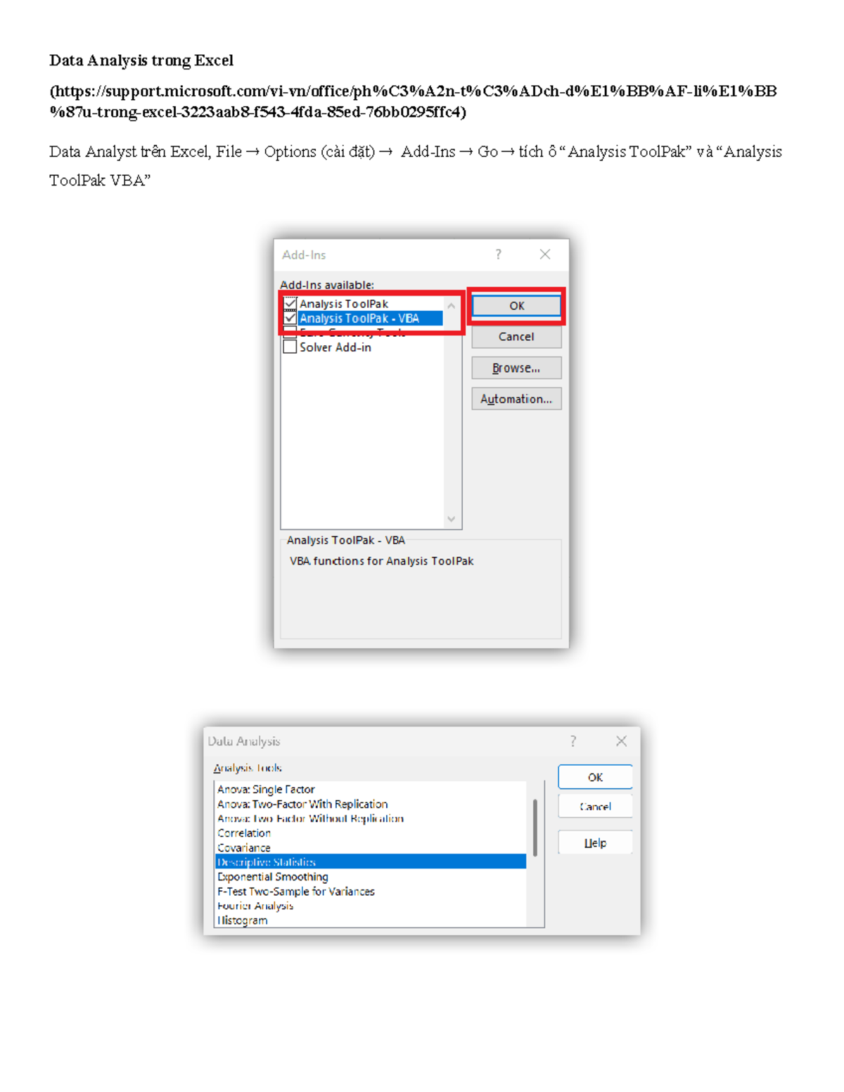 Data Analysis in Excel: Comprehensive Guide for Analysts - Studocu