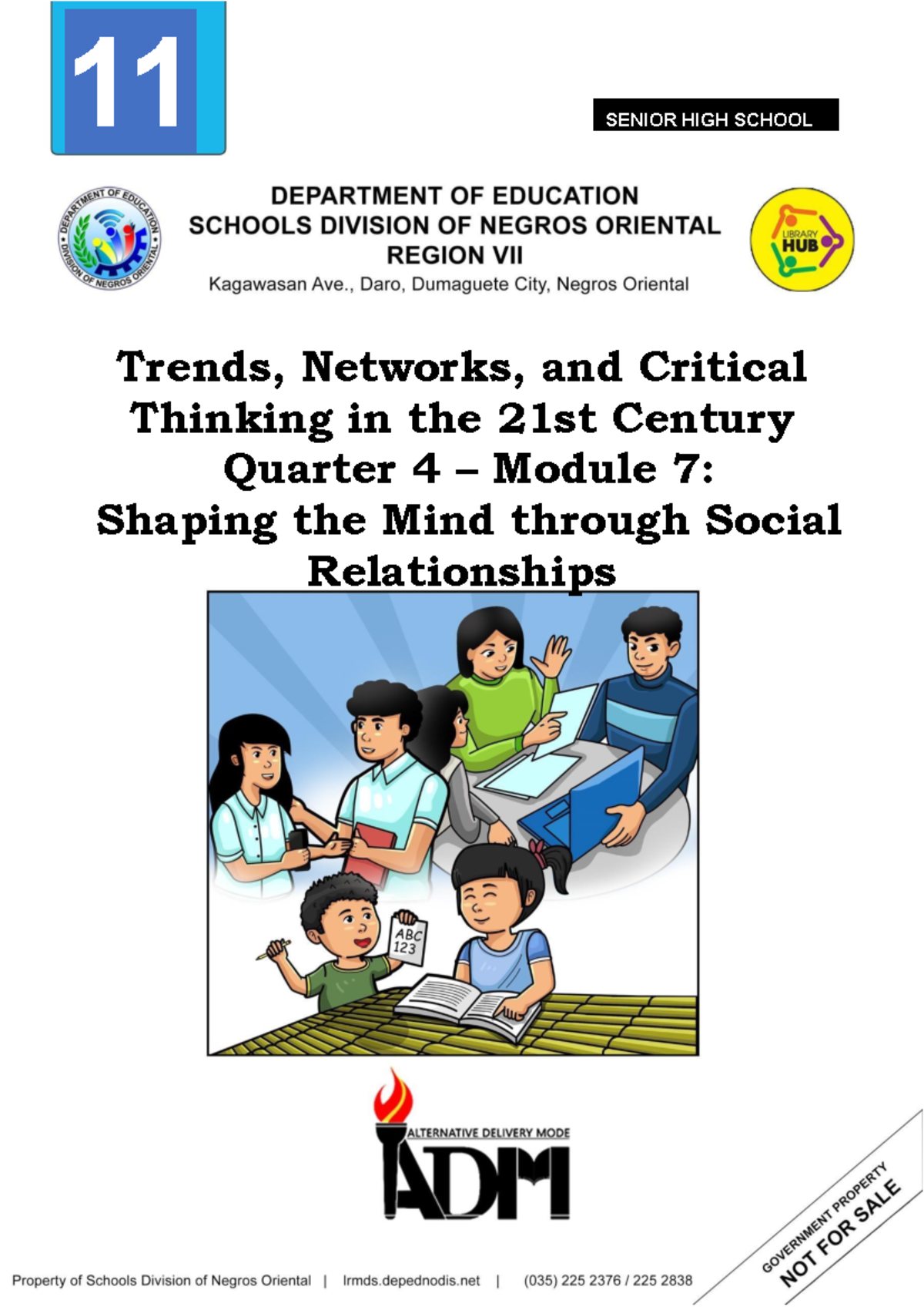 Trends & Networks in the 21st Century - M7: Social Relationships ...