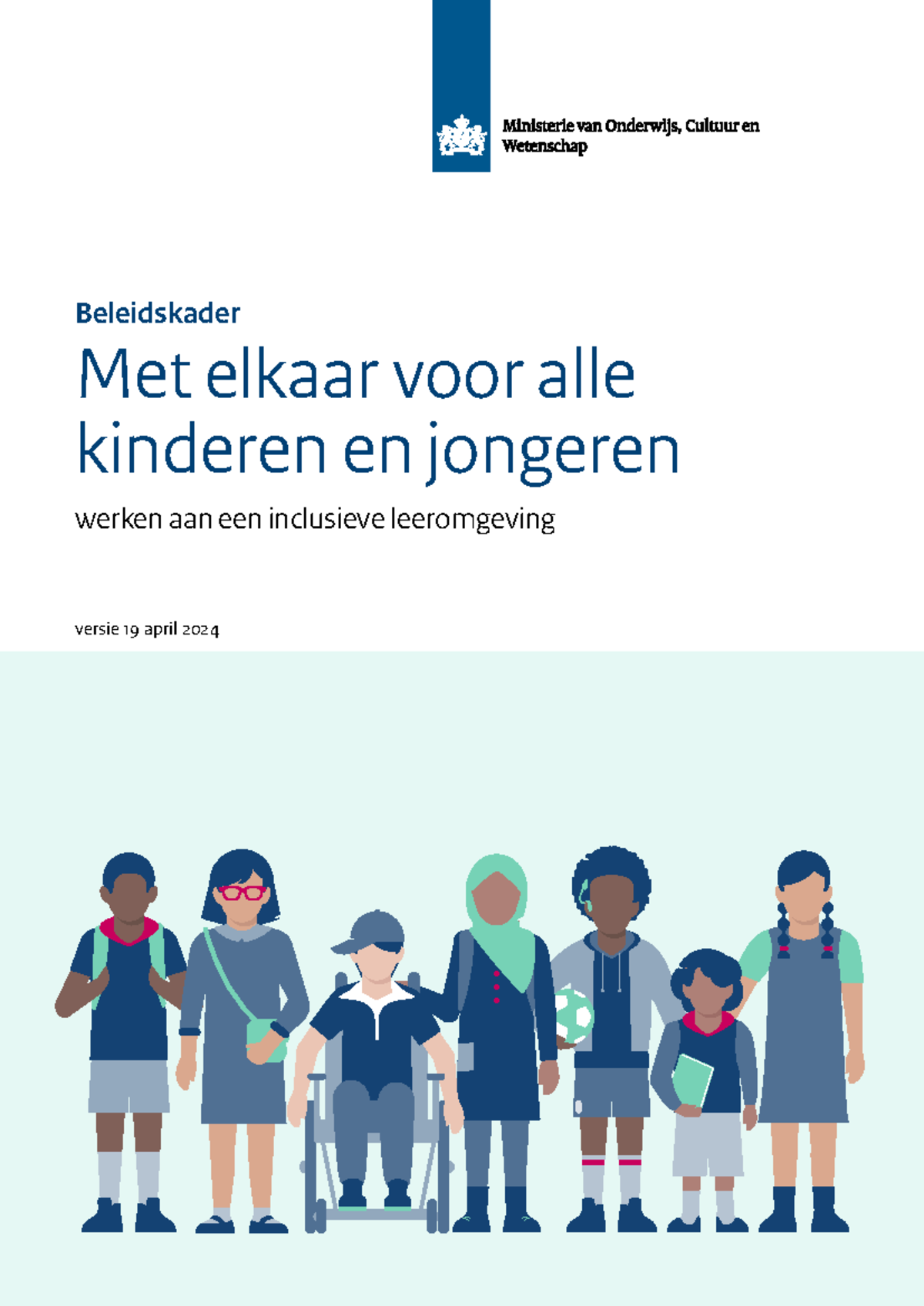 OCW Beleidskader Inclusieve Leeromgeving voor Kinderen en Jongeren ...