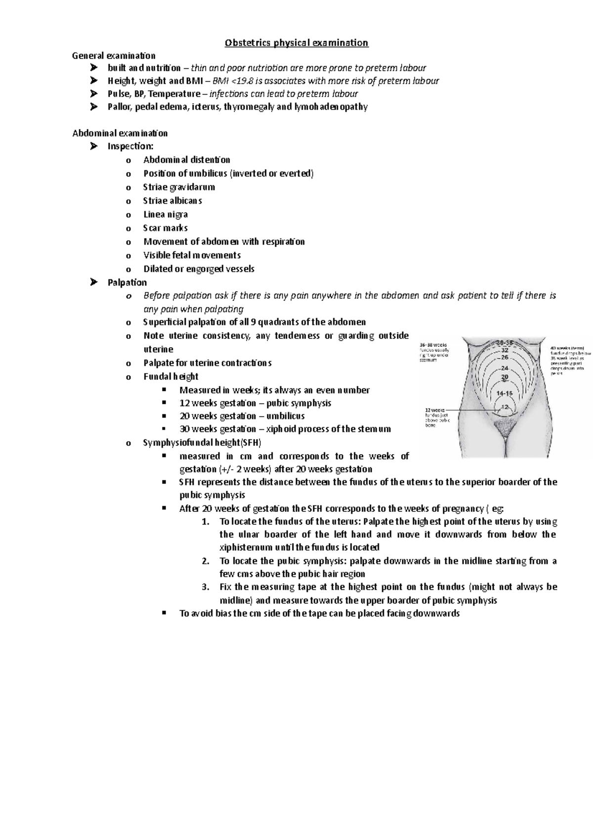 Obstetrics Physical Examination Guide: Key Techniques and Insights ...