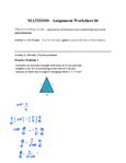 MATH1010U - Ontario Tech University - Calculus I - Studocu