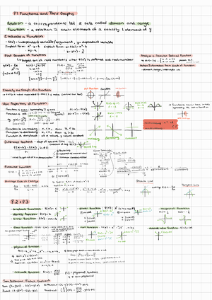 MATH 1080 Term Test 2 Notes - MATH 1080 - Studocu