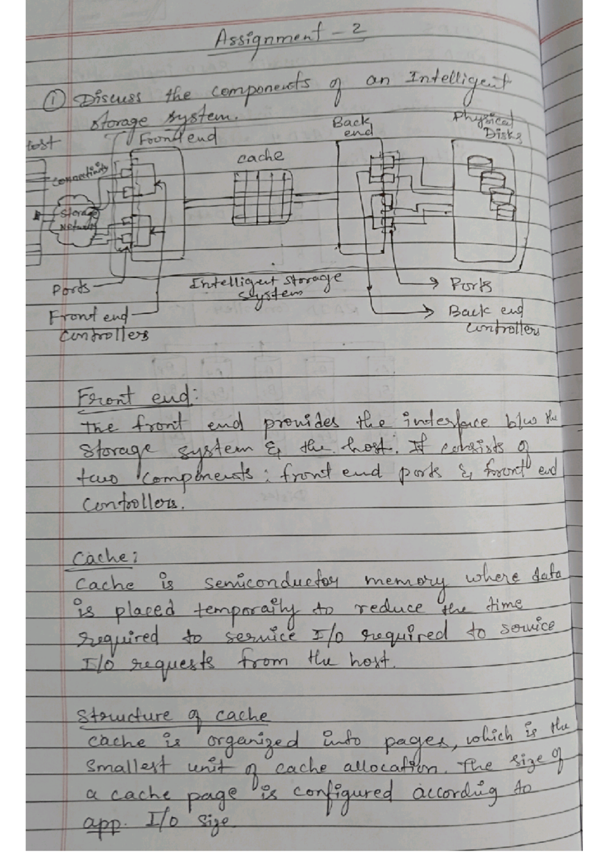 San ass 2 - Assignment - Assignment 2 Discuss the components of an ...